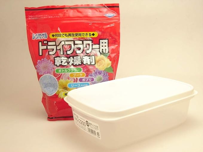 Amazon Co Jp 豊田化工 シリカゲル ドライフラワー 1kg 容器 ピンク セット ホビー