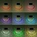 Color Changing Solar Patio Lights, Solar Lantern, Waterproof Yard Decoration, Night Table Lamp, Garden Lawn Lights for Gifts