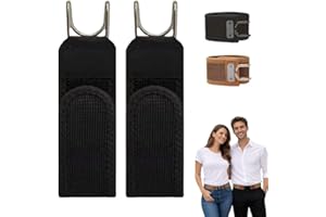 Buckleless Belt Hook, Metal Hook Tactical Elastic Belt, Adjustable Magic Tape No Buckle Edc Band, for Man Women