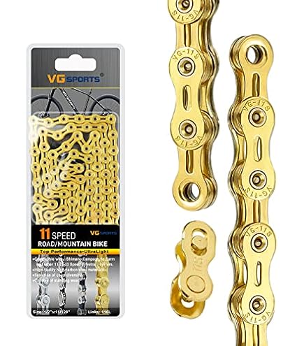 Positz Single Speed Fixie Bike Coloured Chain – Gold