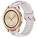 VIGOSS Strap Compatible with Galaxy Watch 4 Bands/42mm Bands/Active 2 40mm/44mm Band 20mm Soft Silicone Replacement for Samsung Galaxy Watch 42mm/Active/Active 2 40mm/44mm Marble