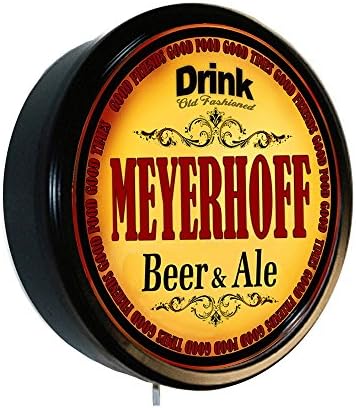 MEYERHOFF Beer and Ale Cerveza Lighted Wall Sign