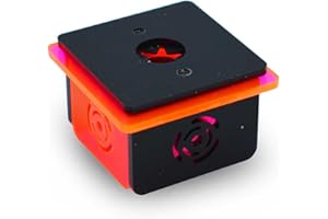 PNW Custom Pink Frag Pop Stand w/Frag Lock | Acrylic 1 Hole Frag Rack Plugs Reef Fragging Coral Holder for Aquarium (Single), Pink