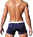 Caeser Archy Men’s Swim Trunks Pants Quick Dry Swimwear Shorts Slim Wear with Zipper Pocket