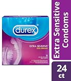 Durex Extra Sensitive Condom, 24 Count