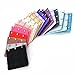 Elandy 22Pcs Women Ladies Assorted Colors 3-Hook 3 Rows Spacing Bra Extender Extension Hooks Strap