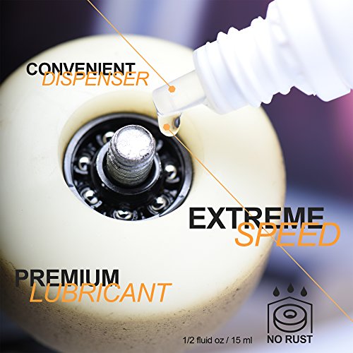 image for Heady Shake Pro Skateboard Bearings - Fastest Premium 608rs Titanium -