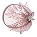Valdler Women Cambric Mesh Retro Fascinators Suitable for All Hair Style