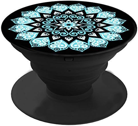 Sanluba Expanding Stand and Grip for Smartphones and Tablets (Peace Mandala Sky)