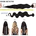 Connie Hair Brazilian Virgin Hair Body Wave 3 Bundles Grade 5A Unprocessed Human Weave Weft Mixed Length Natural Black Total 300g