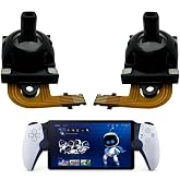 TGDPLUE 2-Pack Replacement Joysticks Compatible with PlayStation Portal | Analog Thumb Stick Repair Hall Effect Joystick for PS5 Portal (Left and Right, Black)