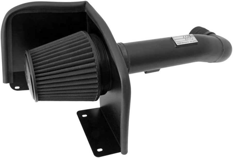 K&N Cold Air Intake Kit: High Performance, Guaranteed to Increase Horsepower: 2009-2014 Chevy/GMC/Cadillac (Silverado 1500, Suburban, Tahoe, Avalanche, Sierra 1500, Yukon, Escalade) 71-3070