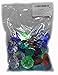 jollylife 36PCS Acrylic Diamond Gems Jewels Pirate Treasure Chest Hunt Party Favors