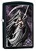 Zippo Anne Stokes Woman and Reaper Black Matte Pocket Lighter