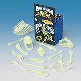 U.S. Toy USTMU75 16 Piece Glow in the Dark Skeleton Box of Bones Action Figure
