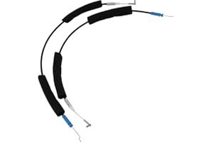 eMagTech 2Pcs Front Door Lock Cable 72173-SNA-A01 72133-SNA-A01 Compatible with Honda Civic 2006-2011