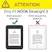Fintie Case for Nook GlowLight 3, Slim Fit Premium Vegan Leather Folio Cover for Barnes and Noble Nook GlowLight 3 eReader 2017 Release Model# BNRV520, Blossom