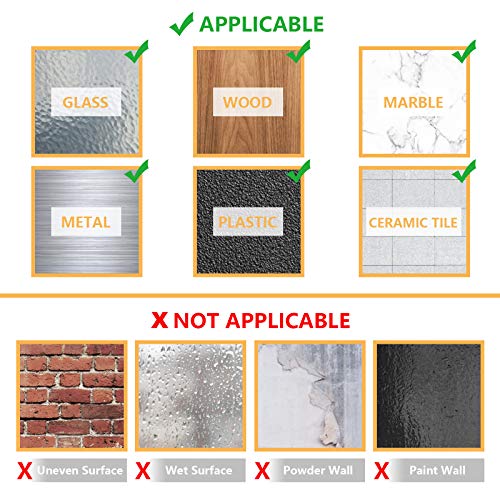 Double Sided Tape Heavy Duty, Multipurpose Clear Poster Tape Wall