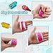 EXSPORT 20 Pack Key Chain Squishy Toys for Kids Girls Slow Rising Squishies Animals Stress Relief Toy Party Favors Birthday Use