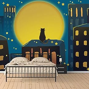 Wall Mural Dream World Removable Wallpaper Wall Sticker for Bedroom Living Room - 66x96 inches