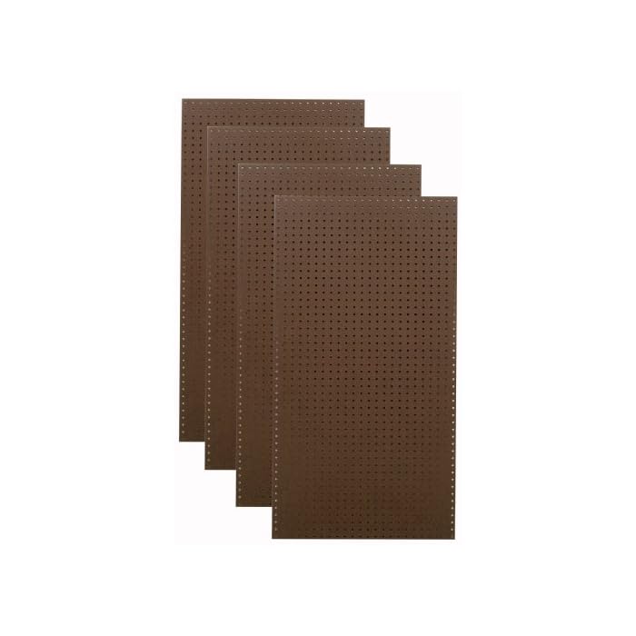 Buy Tempered Wood Pegboard Tpb4Br 24Inch W X 48Inch H X 14Inch D Heavy