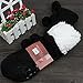 Moolecole Women Knitted Fleece Lined Slipper Socks Bootie with Gripper Sole