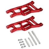 Atomik RC Alloy Front Lower Arm, Red fits The Traxxas 1/10 Slash and Other Traxxas Models - Replaces Traxxas Part 3631