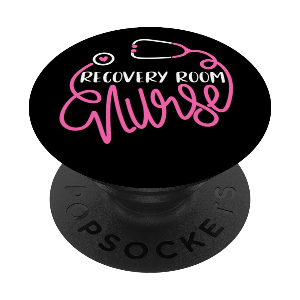 Cute Recovery Room Nurse RN PACU Nursing Department PopSockets Swappable PopGrip