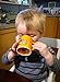 Wildini BittyMugs Lion/Rhinoceros - Kid Sized Mugs, 4oz Ceramic, BPA FREE, Waldorf Preschool Mug, Kids Cup, Animal Mug Set, Hot Chocolate Mug, Milk Mug, Espresso Mug, Gift for Kids, for Small Hands