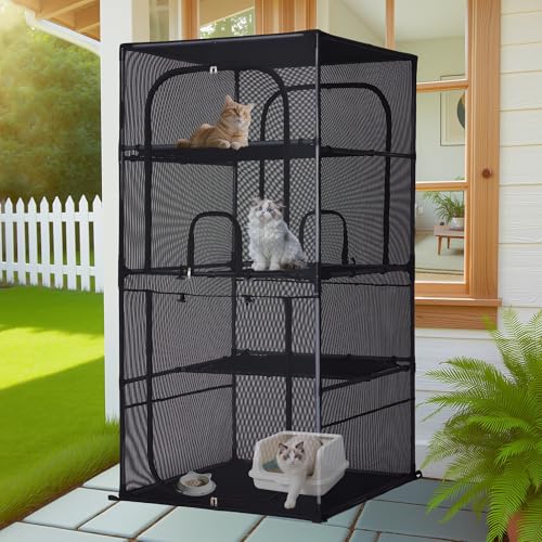 Deblue 61Inch Catio Outdoor Cat Enclosure