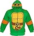 Teenage Mutant Ninja Turtles MIKE Reptilian Print Costume Hoodie (Boys S-6/7)