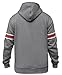 Men's Ohio State Buckeyes Athletic Hoodies Sporty Sweatshirts - Grey