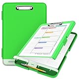 Sooez Clipboard with Storage, High Capacity Nursing