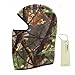 Balaclava Ski Mask, DUZCLI Warmest Fleece Camouflage Face Balaclava Hat for Hunting gear,Skiing, Snowboarding, Motorcycle, Running ,ect(Green-brown)