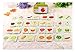 Baby Infant 32pcs Flash Card Jigsaw cognition puzzle Shape Matching Puzzle Cognitive Learning Early Education Card Learning Toys in a Box - Fruits & vegetables