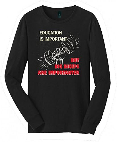 Biceps Long Sleeved shirt | Great Biceps shirt with a Creative Quote | Cool shirt for Biceps (4XL)