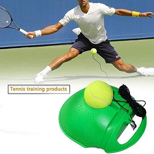 Ralukiia Tennis Trainer Rebound Baseboard Tennis Ball Self-Study Practice Tool Equipment Sport Exercise for Beginner