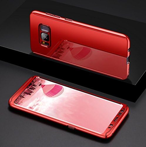 Highley Galaxy Note 8 Case,Electroplate Full Protection Case with Tempered Glass Screen