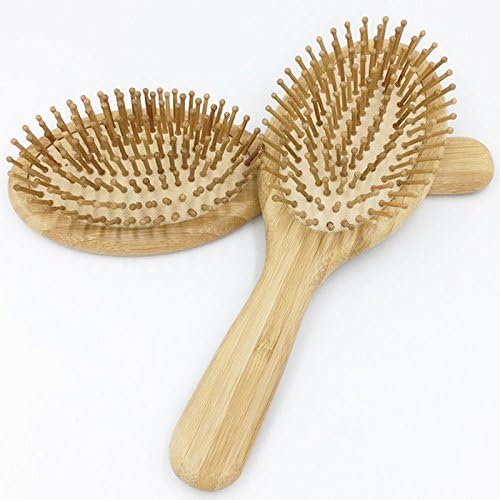 Welim Comb Hair Brush Anti Static Comb Massage Comb Wooden Comb for all hair types Wood color