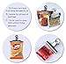 Yooap 18pcs of Pack 3 Inches Wide Stainless Steel Bulldog Clip Suitable for Sealed Coffee and Food Bags, Kitchen and Office Household Use(18PCS)