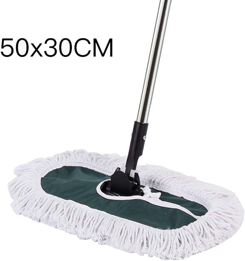 MFWFR Flat mop, large dust push hotel row mop, big mop household, lazy tile mop,S