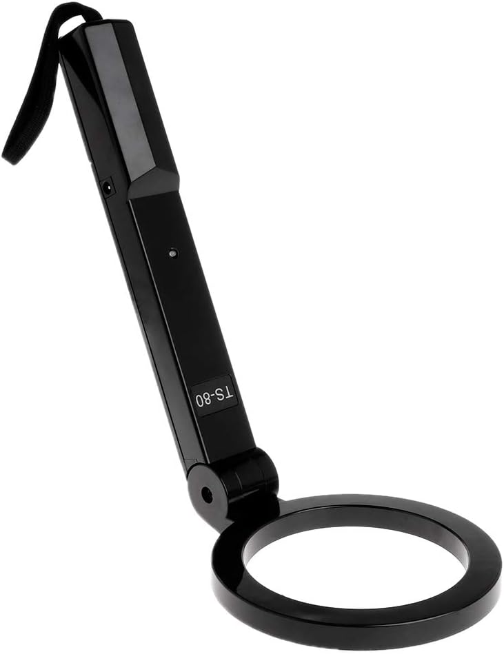 Dabixx Portable Hand-Held Folding Metal Detector High Sensitivity Multifunctional Test