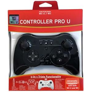 Wii Pro Controller U for Wii U - Black: Amazon.ca