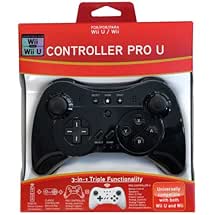 Pro Controller U for Wii and Wii U - Black