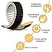 UNITED WATCH BANDS For Men & Women Expandable | Choice Of Colors | Universal Fit 16mm, 18mm, 19mm, 20mm, 21mm,and 22MM | Includes 2 Spring Bars