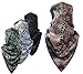 YYGIFT Printing Half Face Masks Motorcycle Balaclava for Outside Sports Cycling Hunting Climbing