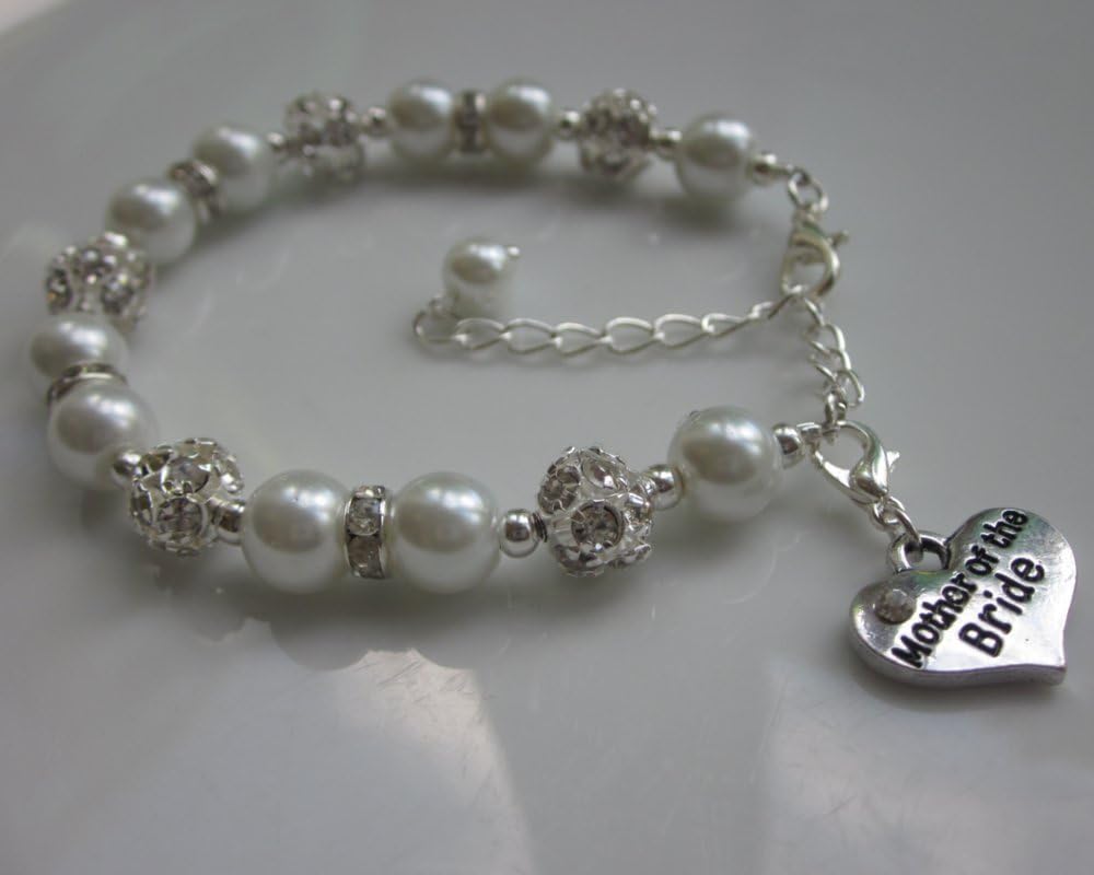 Wedding Mother of the bride gift, mother of the groom bracelet