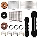 Dance Fairy Hair Styling Accessories Kit Updo Sets Ballerina Bun Maker Hair Nets Invisible Elastic Edge Mesh Sponge Disk Hair Tools Hair Ties Hair Pin