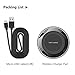 Wireless Charger, iPhone X Wireless Charger, 7.5W Wireless Charging for iPhone X 8/8 Plus, 10W Fast Wireless Charging for Samsung Galaxy S9/S9 Plus/S8/Note 8/5/S7,5W for All Qi enabled Phones