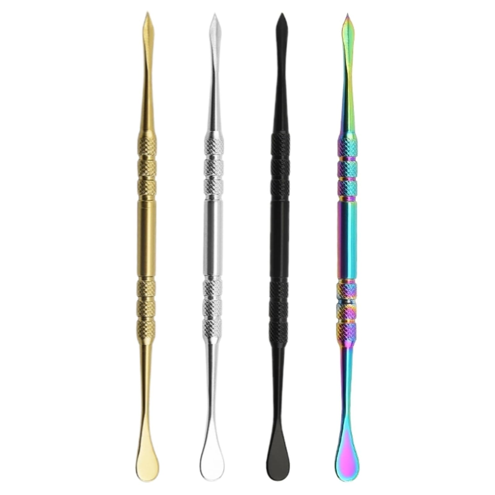 4 PCS Wax Carving Tools Set Stainless Steel Wax Tool, Sculpting Tools Wax Spoon Modeling Carving Tools Kit for Wax Clay Pottery